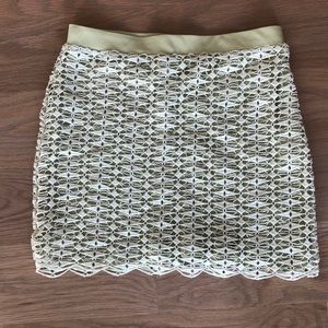 New J.Crew mini skirt w stretch waistband
